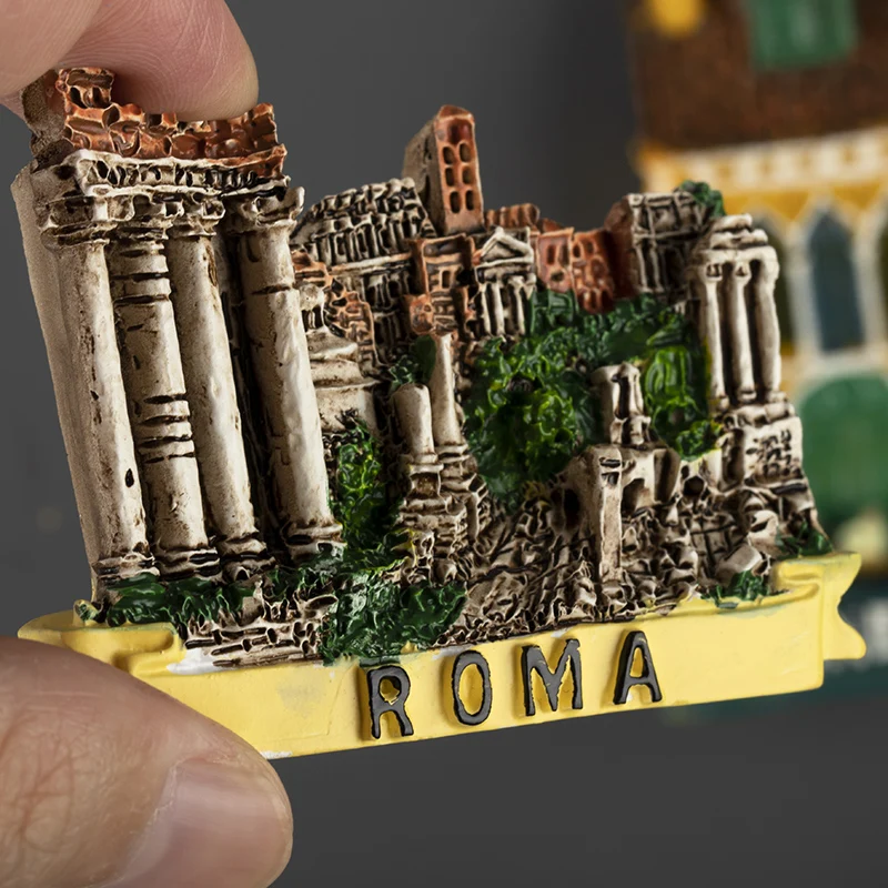 Imanes de nevera de Italia en 3D – view 4