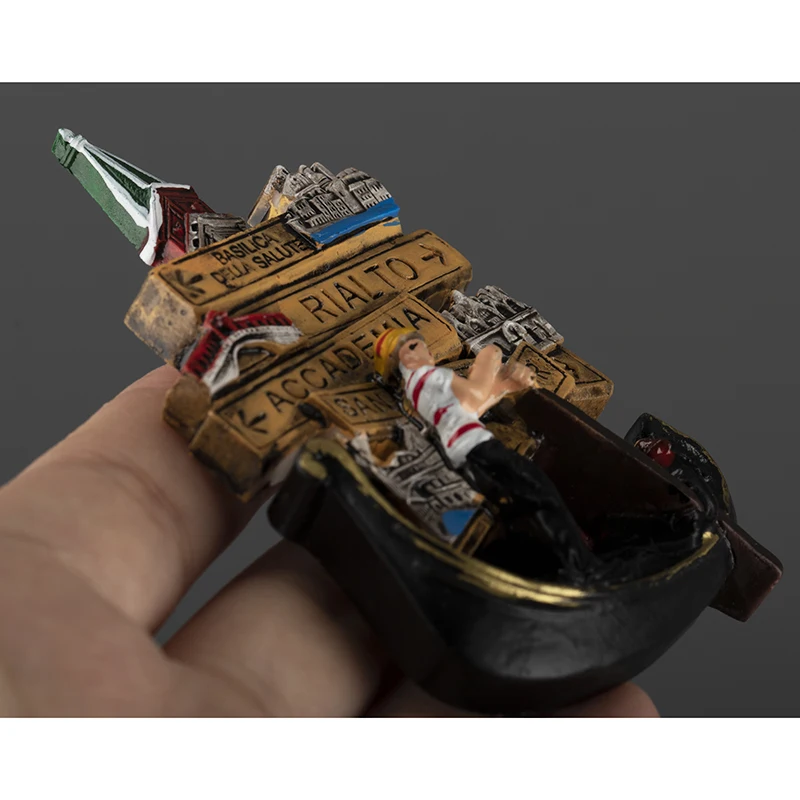 Imanes de nevera de Italia en 3D – view 3