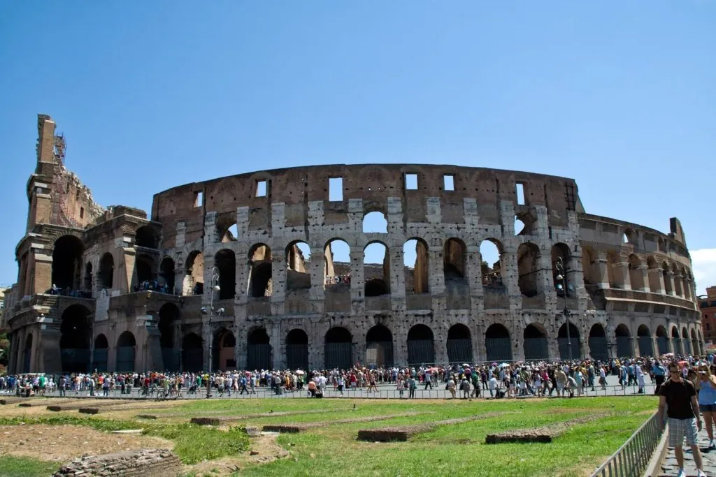 photo of the colosseum during the day