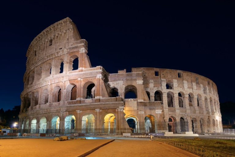 Colosseum by Night with Underground