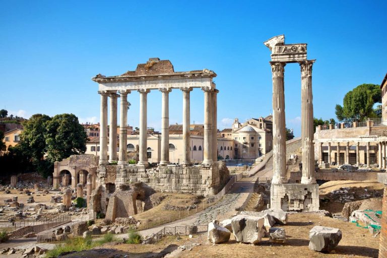 Roman Forum on a sunny day