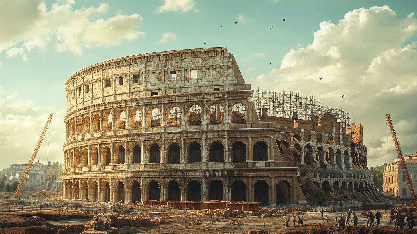 Hvenær var Colosseum byggt