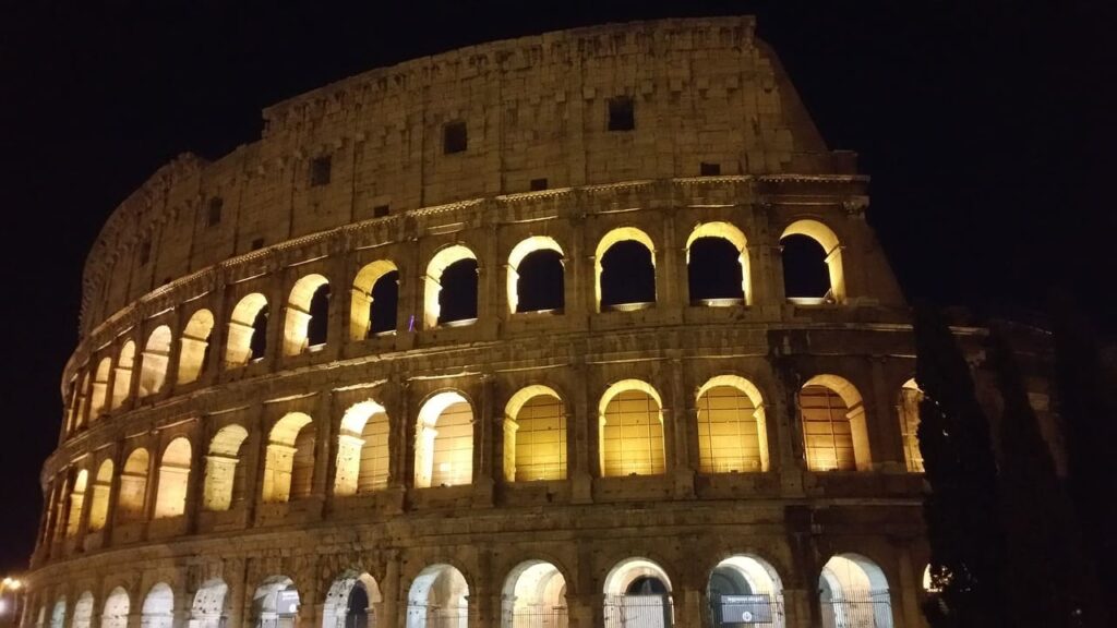 Colosseum at 8pm