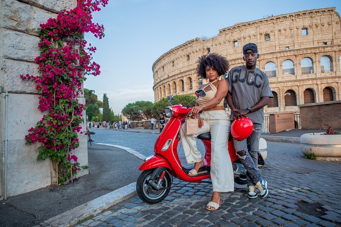 Rome Vespa Tour with Professional Photographer