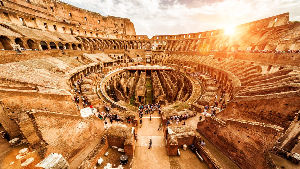 Sunset Tour of Colosseum with Tickets