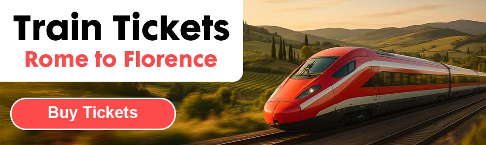 Billetes de tren de Roma a Florencia