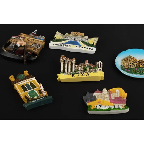 Italy Fridge Magnets 3D - immagine 5