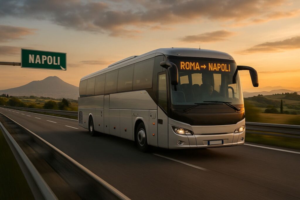 Bus from Rome to Naples