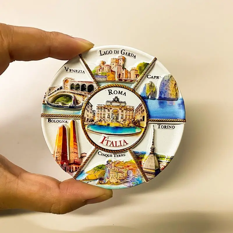 Italy Architecture Landmark Fridge Magnet - Image 2