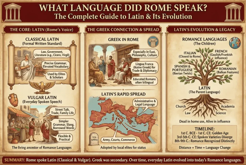 What Language Did Rome Speak