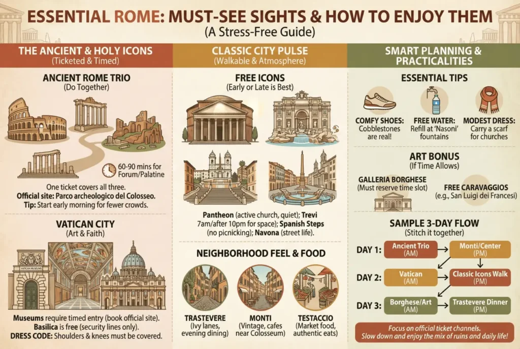 Must see in rome italy